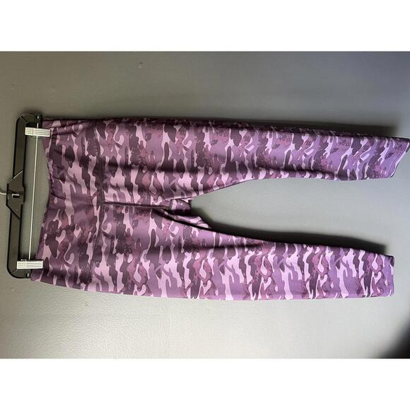 Layer 8 Pants - Layer 8 Women's Purple Camo Leggings - Size L
